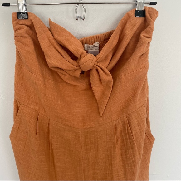 L*Space Gigi Jumpsuit in Peach. MED - Picture 3 of 5